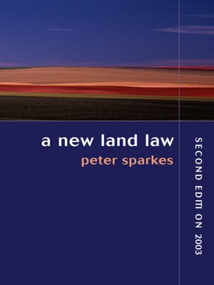 cover image of A New Land Law